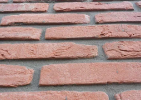 Platvol borstelvoegwerk